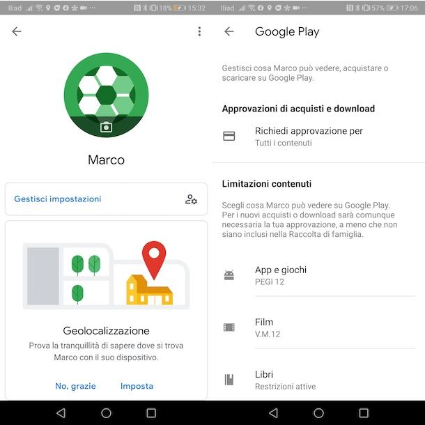 Come usare Google Family Link