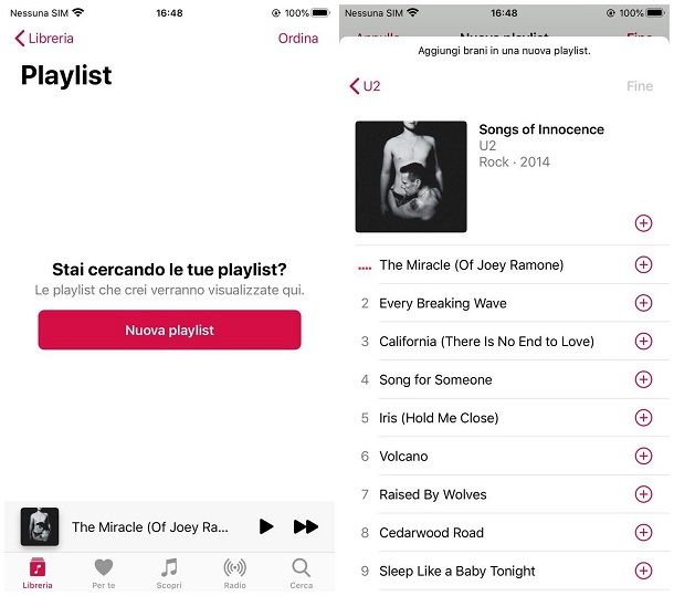 Come creare una playlist su iPhone