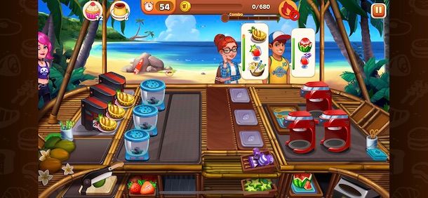 Giochi di cucina per smartphone e tablet