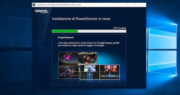 Installare PowerDirector