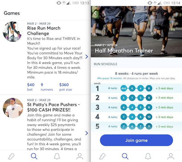 RunBet App Android
