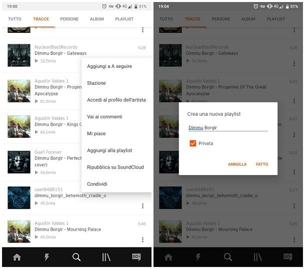 Come creare una playlist su Android e iPhone