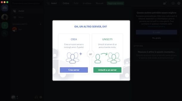 Come creare un server Discord da computer
