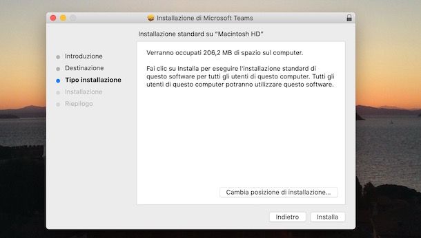 Come scaricare Microsoft Teams su Mac