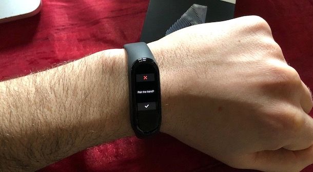 Collegare Mi Band e telefono