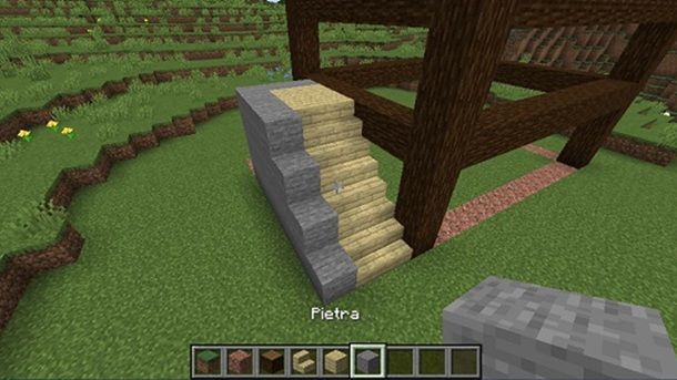 Pietra scalini Minecraft