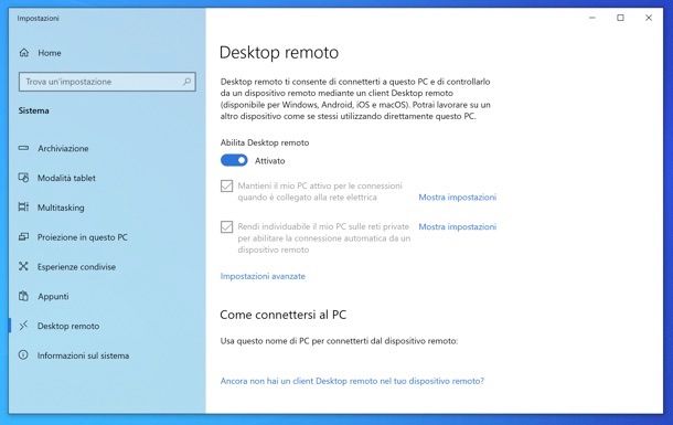 Remote Desktop