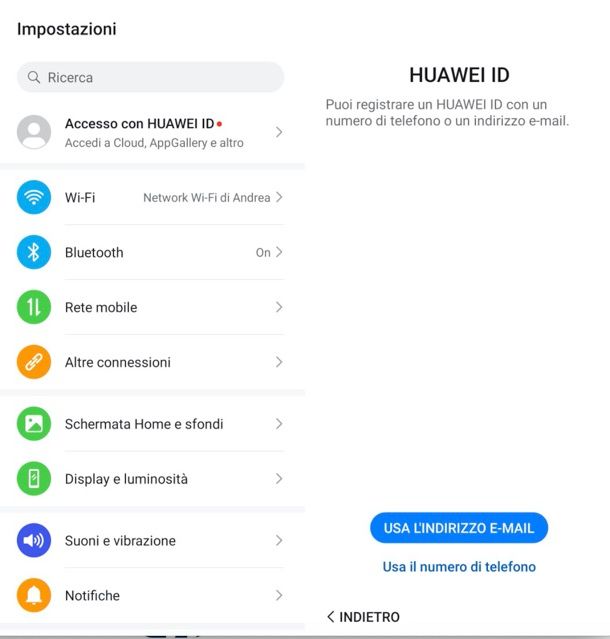 ID HUAWEI