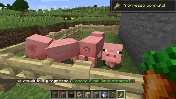 Maiali recinto Minecraft