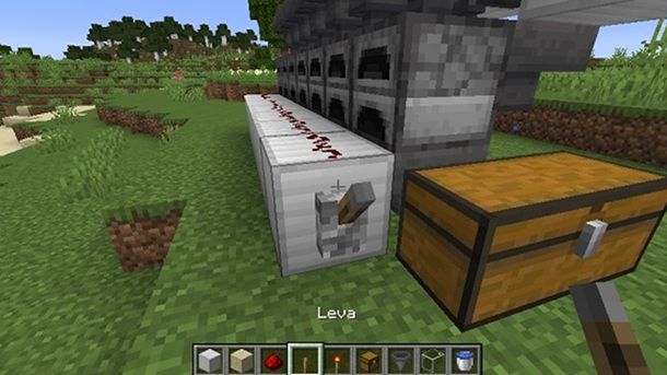 Polvere di restone leva Minecraft