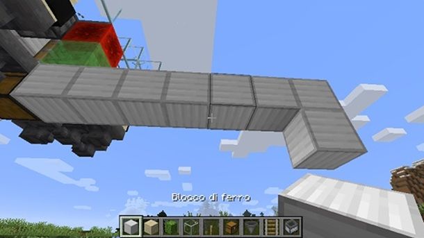 Blocchi di ferro Minecraft