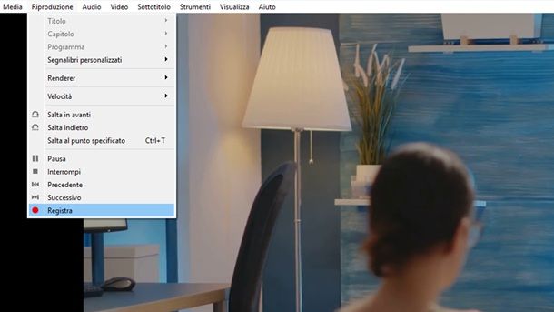 Registra PC video VLC