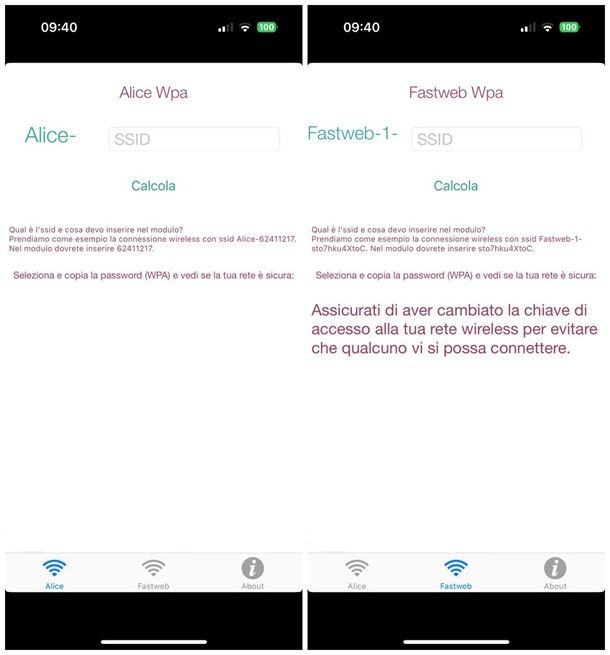 Altre app per scoprire password WiFi iPhone