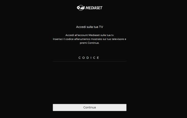 Come vedere Mediaset Infinity con Chromecast