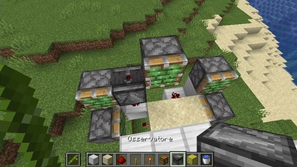 Osservatore pistone Minecraft