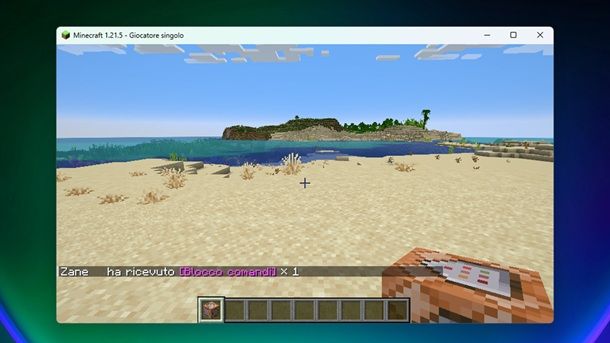 Blocco comandi Minecraft Java