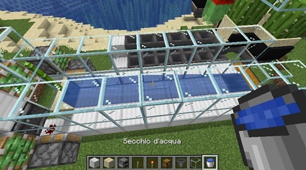 Secchio acqua Minecraft