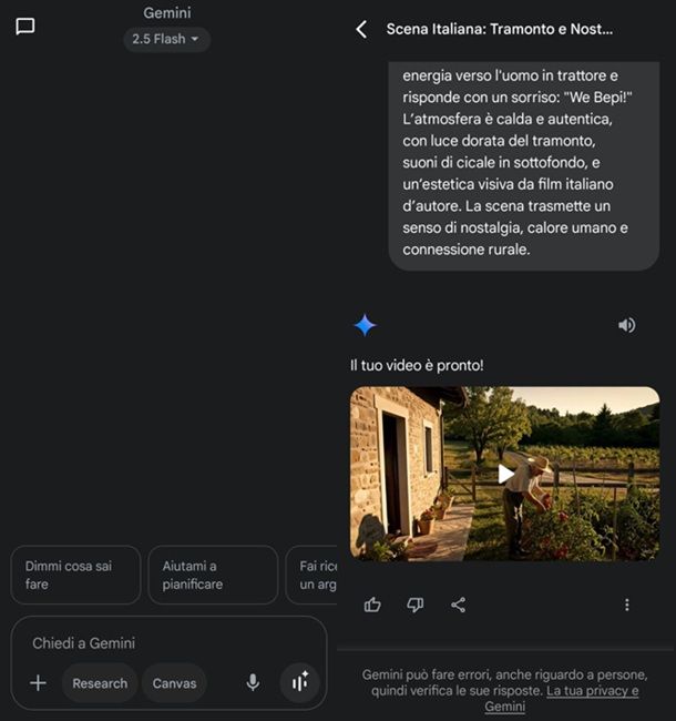 Google Veo 3 Gemini Android
