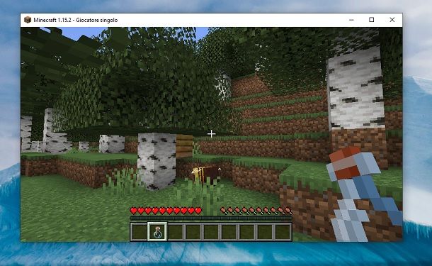 Segui ape Minecraft