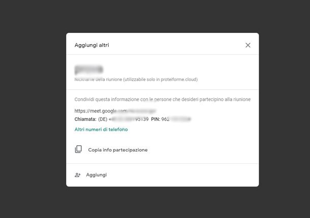 Come invitare partecipanti ad una riunione