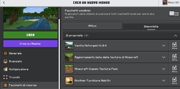 Come installare le mod su Minecraft PE e Bedrock