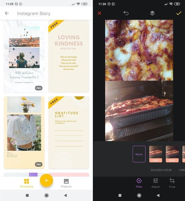 Altre app per storie Instagram