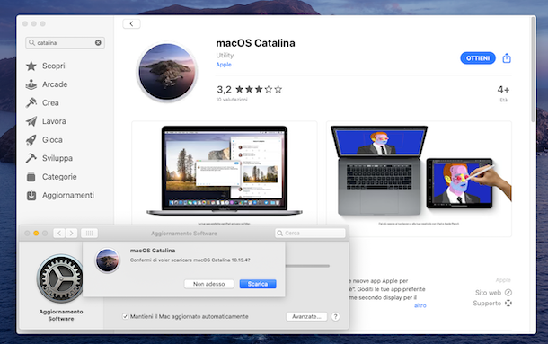 Come reinstallare mac OS