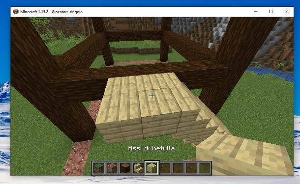 Assi di betulla Minecraft