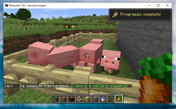 Maialino Minecraft