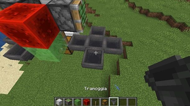 Tramogge laterali Minecraft