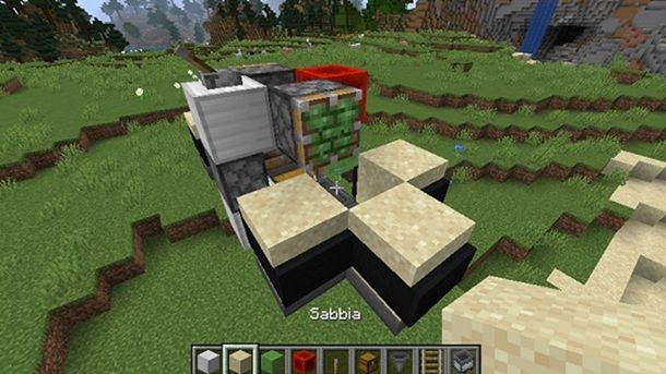 Blocco sabbia Minecraft