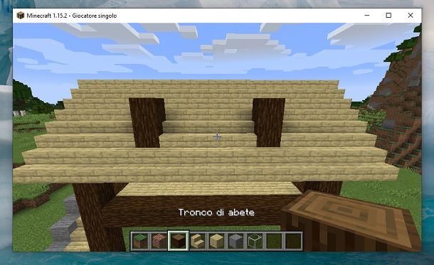 Abete tetto Minecraft