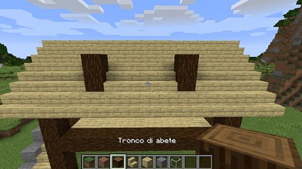 Tronco di abete Minecraft