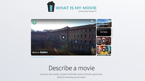 What is My Movie