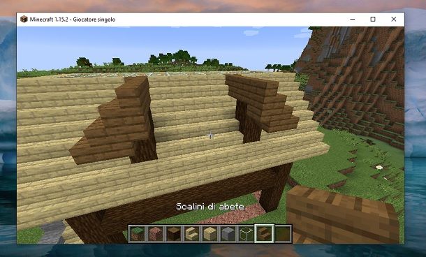 Struttura alto Minecraft