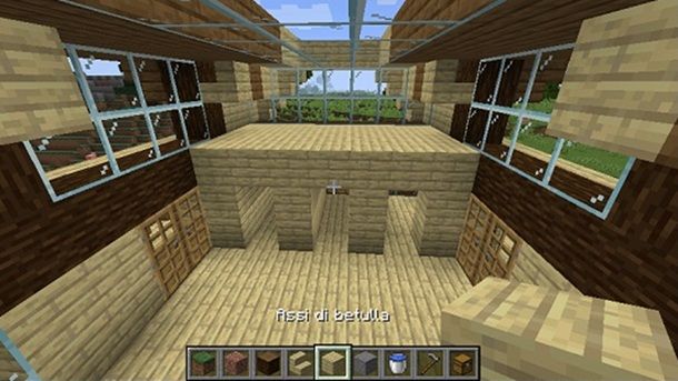 Secondo piano fattoria Minecraft