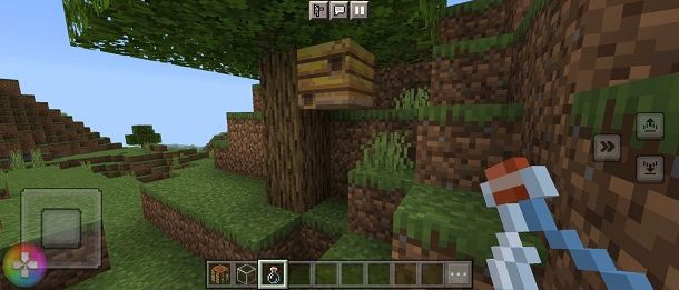 Come prendere il miele Minecraft Bedrock Edition