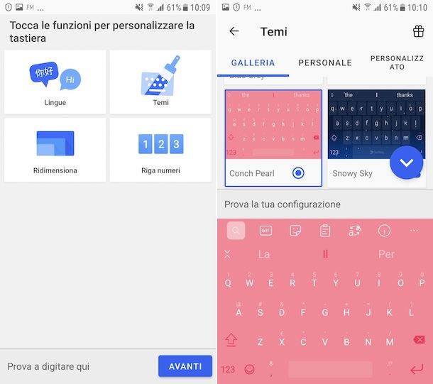 Tastiera SwiftKey Android