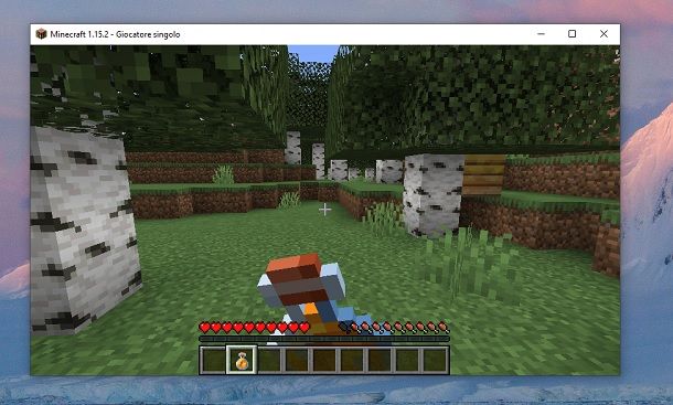 Usare Miele Minecraft
