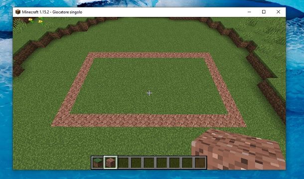 Terreno libero Minecraft