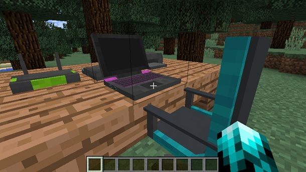 Postazione Minecraft mod finita