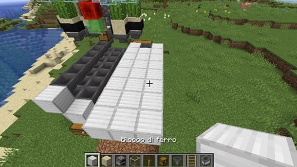 Tramoggia blocchi di ferro Minecraft