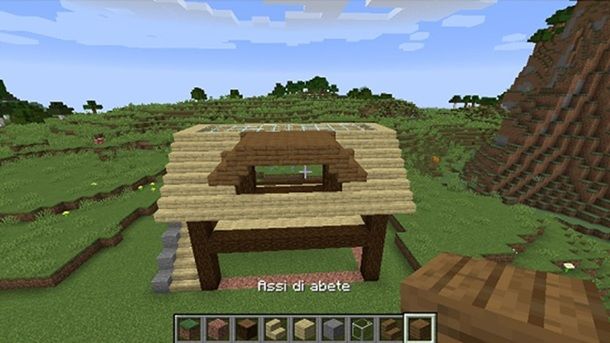 Assi abete alto Minecraft