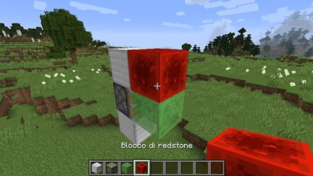 Blocco redstone Minecraft