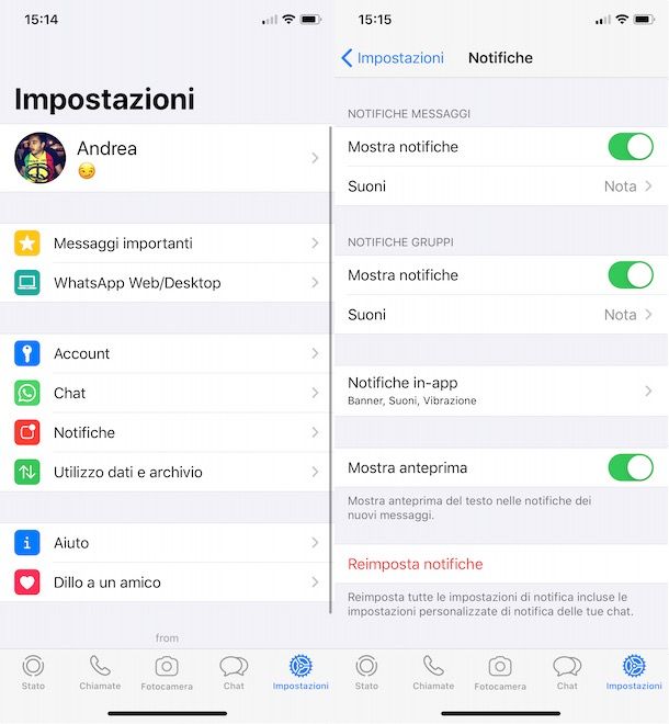 Notifica Quando Un Contatto è Online Su Whatsapp Iphone
