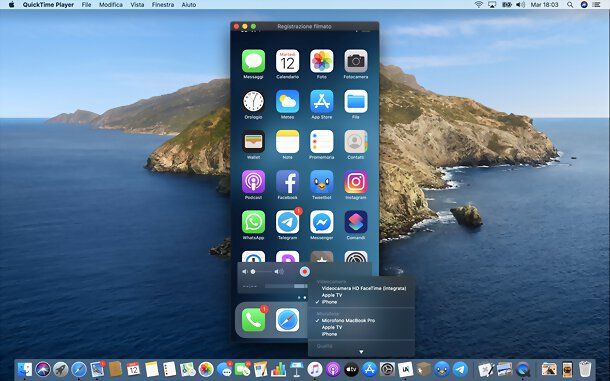 Come duplicare schermo iPhone su Mac