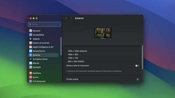 Come collegare Mac a TV con HDMI