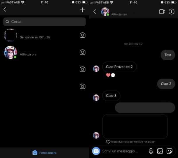 Come visualizzare ultimo accesso Instagram anche se nascosto