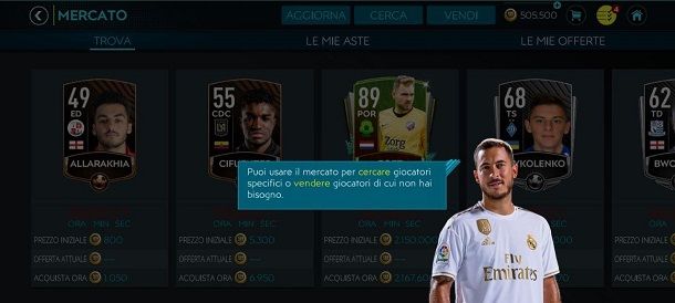 Tutorial mercato livello 10 FIFA Mobile