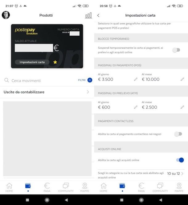 Postepay Evolution app